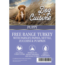 Dog Cuisine Puppy free range turkey 