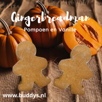 Ambachtelijke handgemaakte gingerbreadman koekje