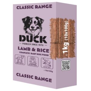 Duck kompleet lam&rijst 1kg