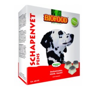 Biofood schapenvetbonbons pens 40 stuks