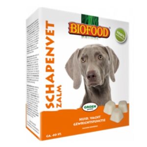 Biofood schapenvetbonbons zalm 40 stuks