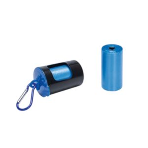 Poepzakhouder plastic met poepzakjes