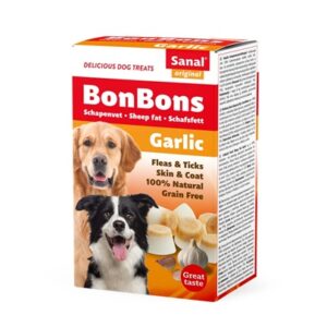 Sanal schapenvetbonbons knoflook 150 gram