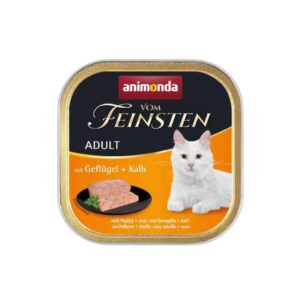 Animonda kuipje gevogelte en kalf 100 gram