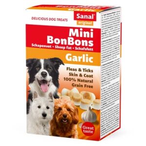 Sanal schapenvetbonbons knoflook mini 150 gram
