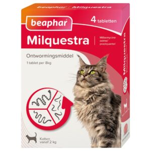 Beaphar milquestra kat 4 tabletten