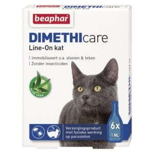 Beaphar dimethicare line-on kat 6 pipet