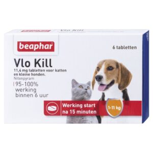 Beaphar vlo kill + kleine hond of kat