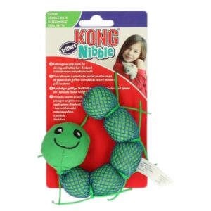 Kong cat nibble critters catnipillar