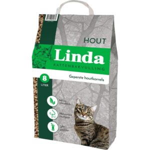 Linda houtkorrel 20 ltr