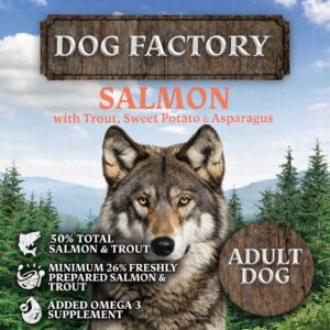 Dogfactory Adult medium Salmon 12 kg