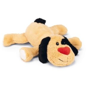 Pluche hondenspeelgoed knuffel Belle XL met piep