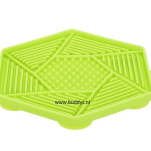 Trixie Lick'n'Snack mat 6 hoek groen
