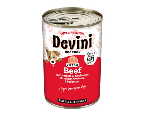 Devini dog beef 400 gram