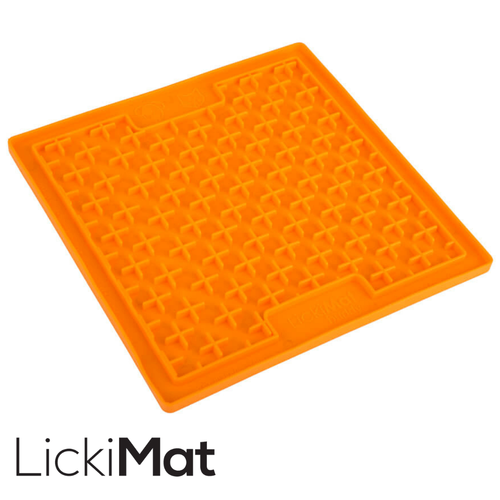 Slowfeeders en Lickimat