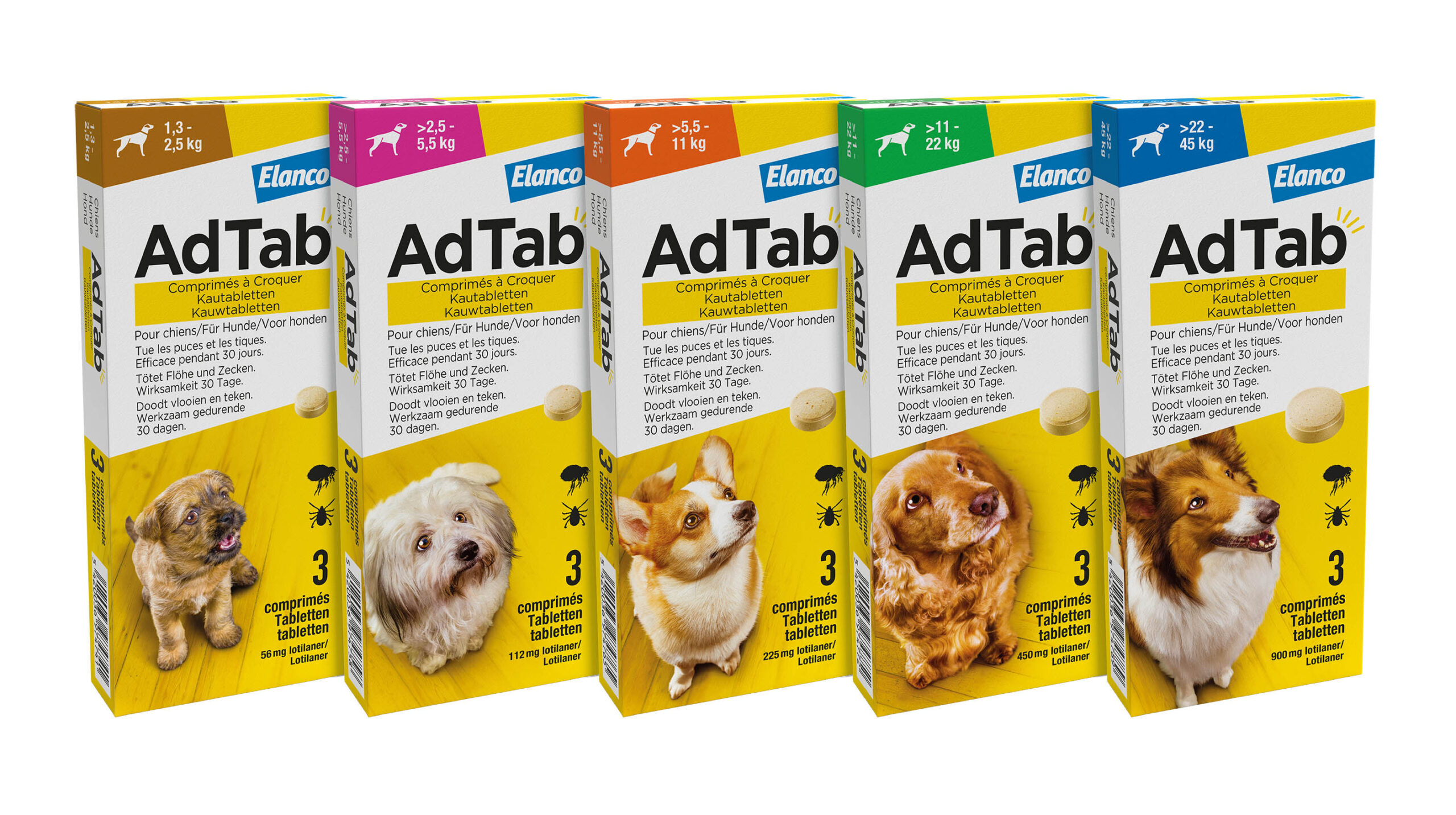 AdTab kauwtablet hond 3 tabletten