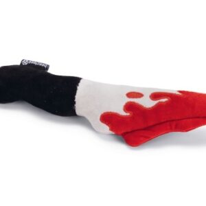 Halloween hondenspeelgoed bloed mes