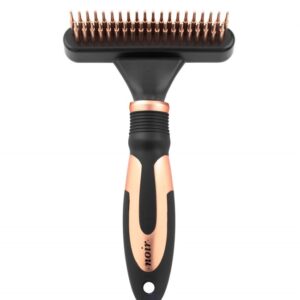 Noir Detangling Rake 39 rotating pins