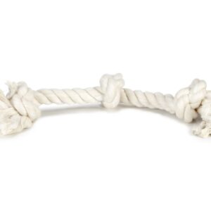 Flostouw wit 3 knopen