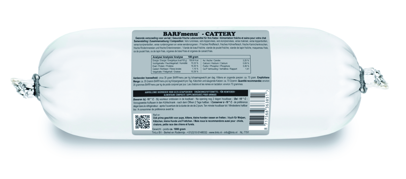 Barfmenu Cattery 10x500 gram