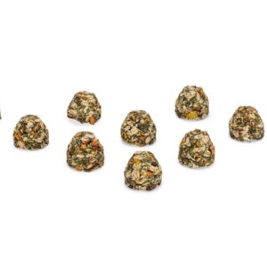 Beeztees Cones – Knaagdiersnack – Wortel en Mais – 10 st