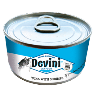 Devini cat pure tuna and shrimps 70 gram