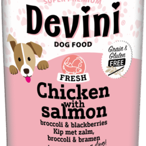 Devini dog chicken and salmon 400 gram