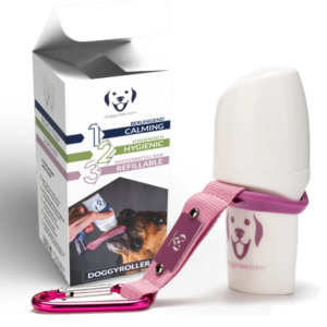 Doggyroller met karabijnhaak diverse kleuren