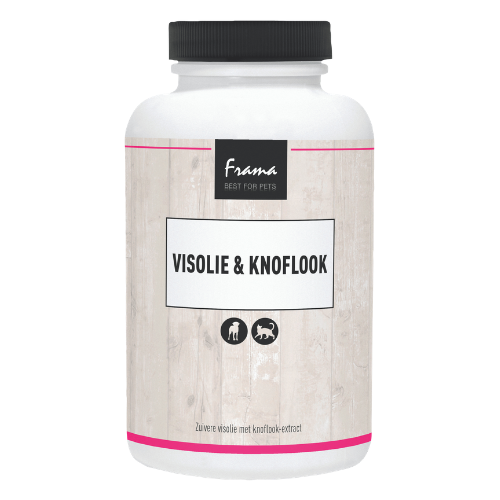 Frama visolie + knoflook capsules 120 st.
