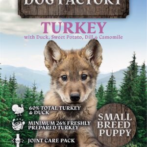 Dogfactory puppy small Turkey with Duck 2 kg 