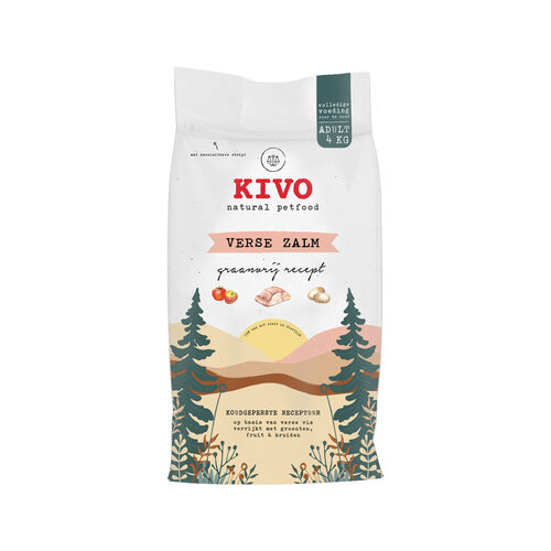 Kivo adult verse zalm 14 kg