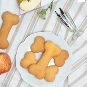 Ambachtelijke handgemaakte koekkluif appel vanille 12 cm