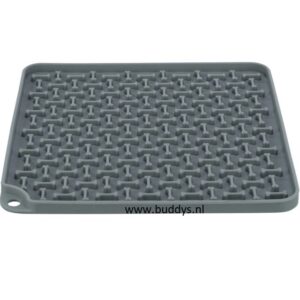 Trixie Lick'n'Snack mat vierkant grijs