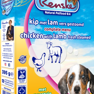Renske vers vlees pup 395 gram 10 stuks