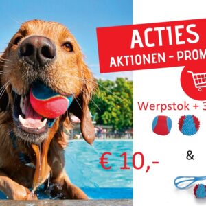 Splashbal werper en 3 splash ballen