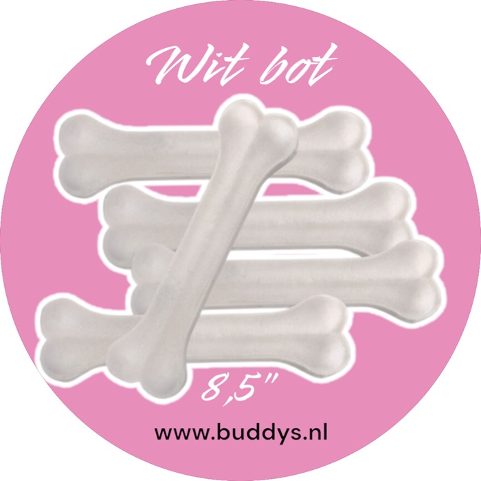 Wit bot 8,5 inch 3 stuks