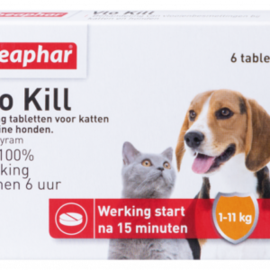 Beaphar vlo kill + kleine hond of kat