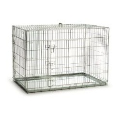 Honden Bench verzinkt 2 deuren