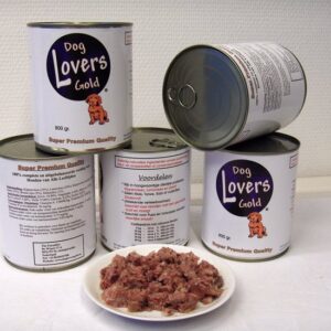 Dog Lovers Gold Blik kip/lam/zalm 800 gram