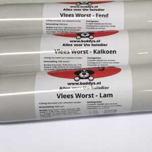 Buddy's vleesworst konijn 200 gram