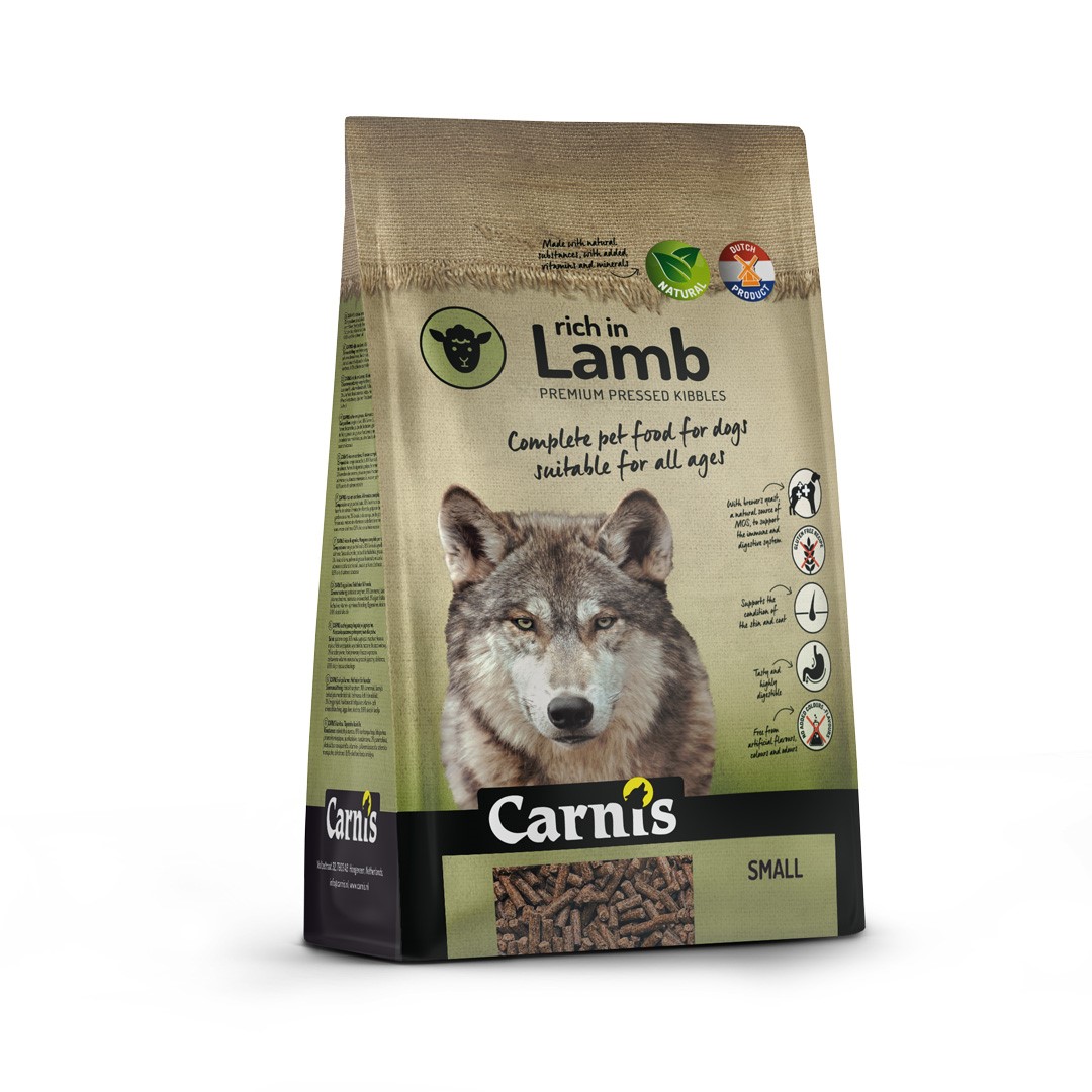 Carnis geperste brokken lam small 2kg