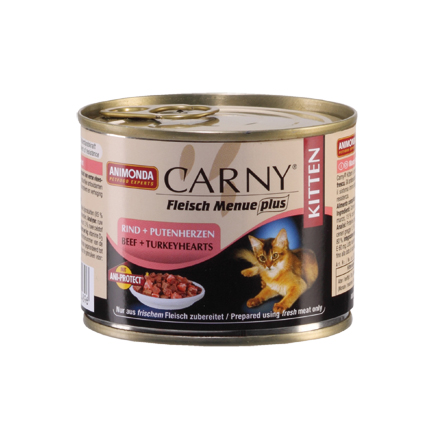 Carny blikje kitten rund en kalkoen 200 gram