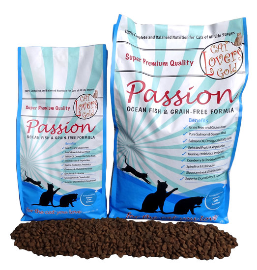 Cat lovers gold passion vis 1,8 kg