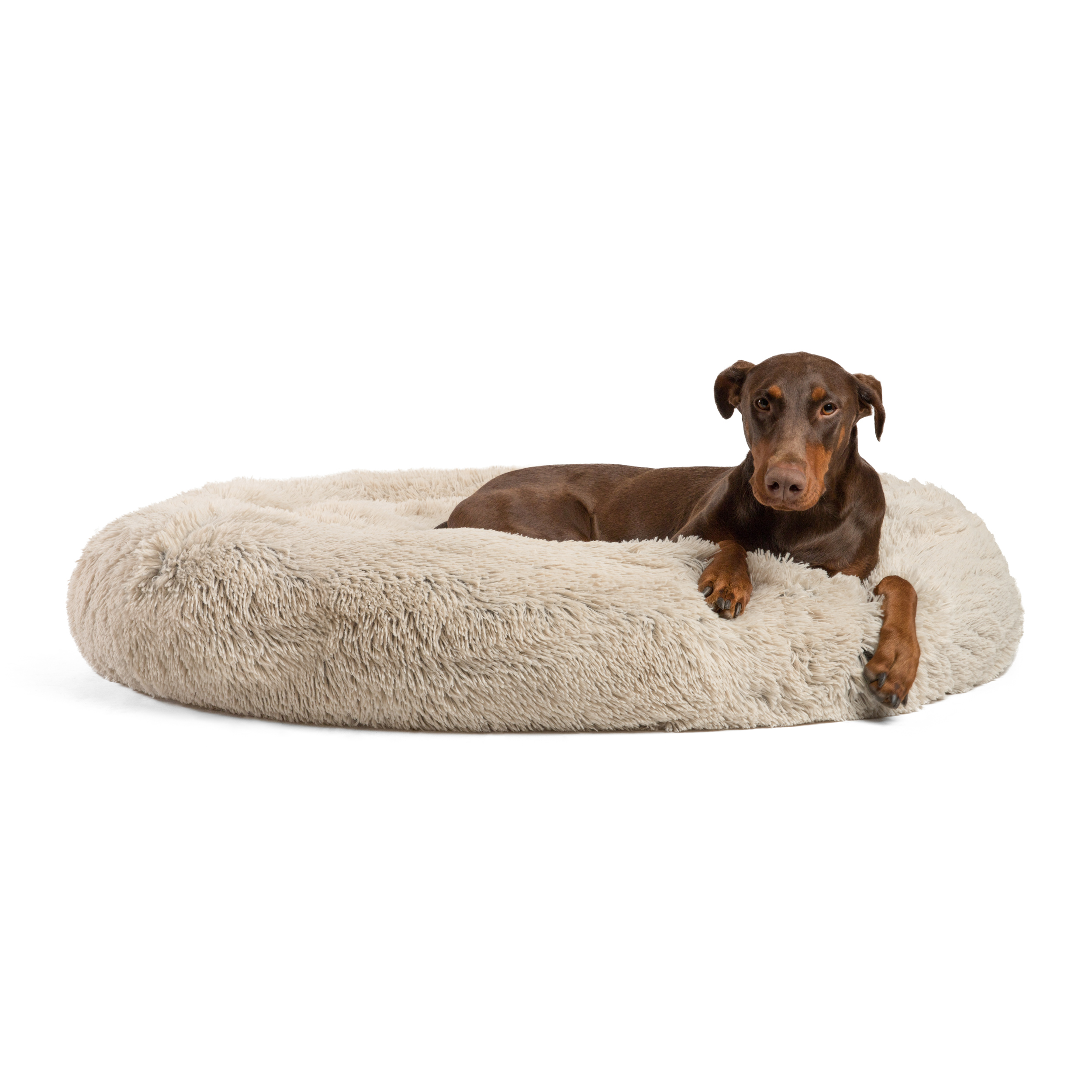 Honden donut mand airloft Taupe 