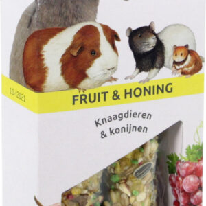 Esve knaagdiersticks fruit en honing 2 stuks