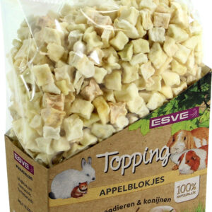 Esve knaagdier topping appel 100 gram