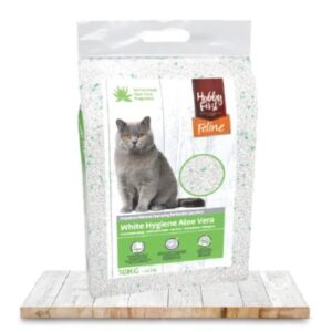HobbyFirst kattenbakvulling white hygiene aloe vera 10 kg