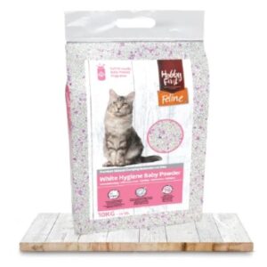 HobbyFirst kattenbakvulling white hygiene babypoeder 10 kg