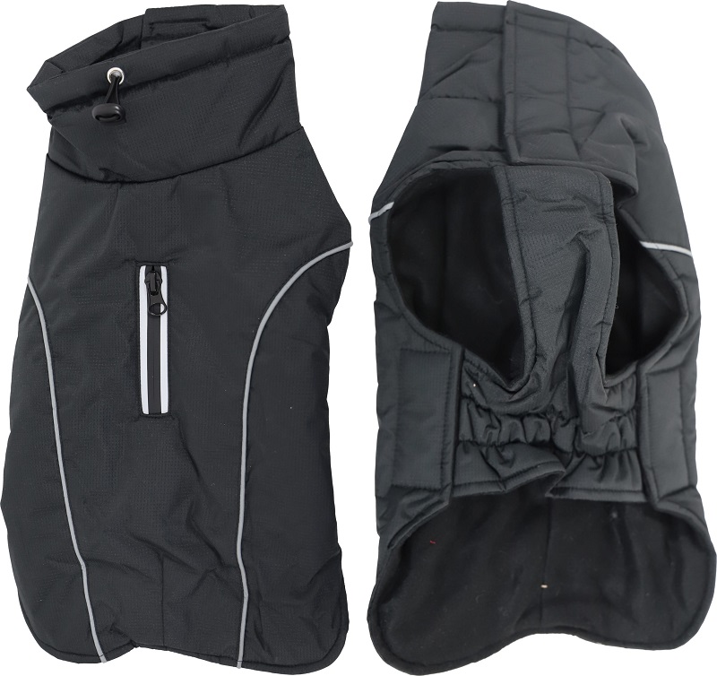 Hondenjas luxury waterproof zwart