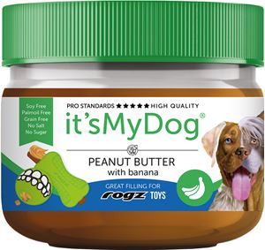 It's my dog hondenpindakaas met banaan